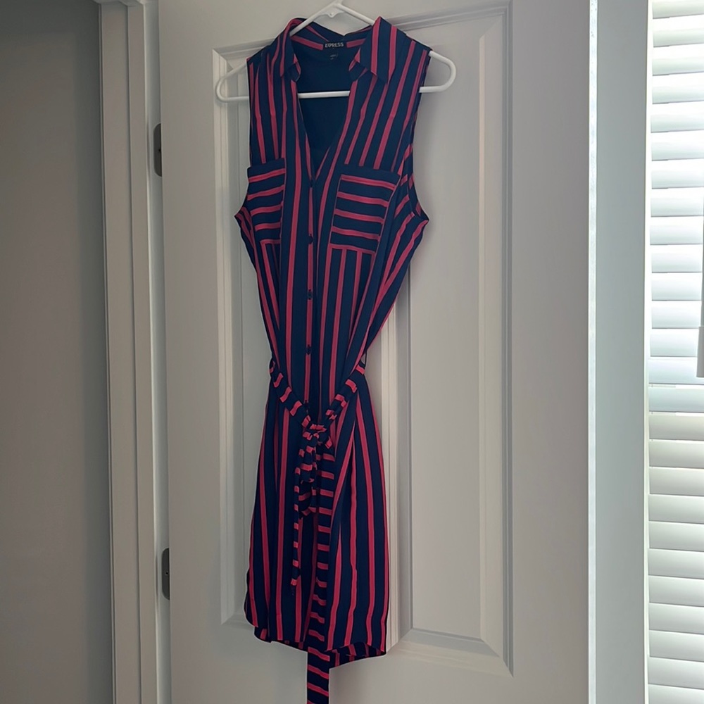 Button up dress